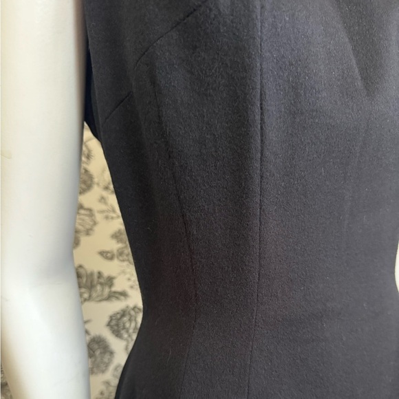 Vintage HELEN WONG Sleeveless Wool Sheath Dress British Hong Kong Women Small - Picture 10 of 10
